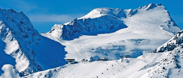 Ötztaler Gletscher, Skifahren auf 3000 Meter, Pauschalangebote Skiurlaub Hochgurgel und Sölden im Öt