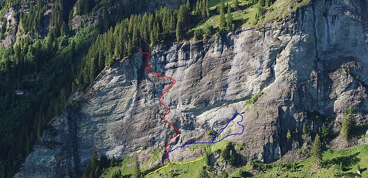 Klettersteig Route Tour