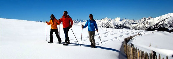 Schneeschuhwandern Österreich, Natur Urlaub mit Schneeschuh Touren bei Natur Hotels buchen, Winter S